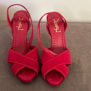 Authentic vintage Yves Saint Laurent Heels